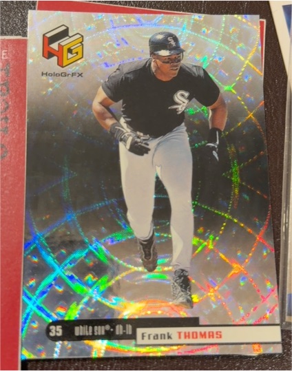 1999 Upper Deck HoloGrFX #15 Frank Thomas — front