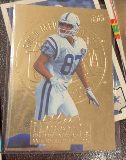 1995 Fleer Ultra #132 Sean Dawkins Gold Medallion — front