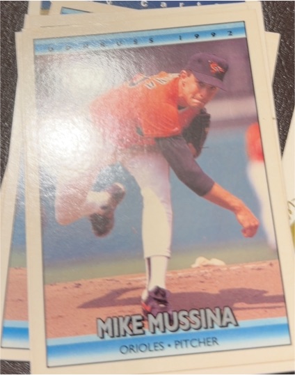 1992 Donruss #632 Mike Mussina — front