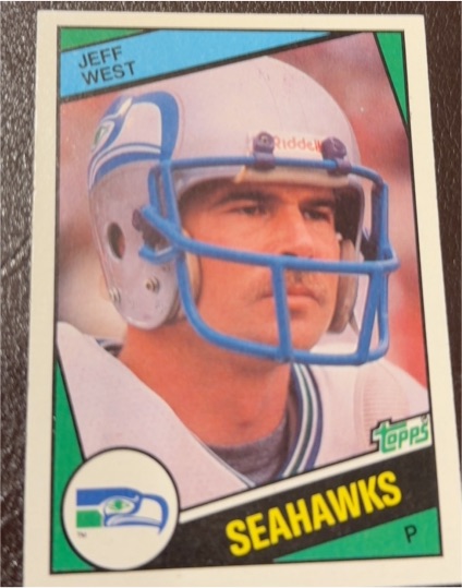 1984 Topps #200 Jeff West — front
