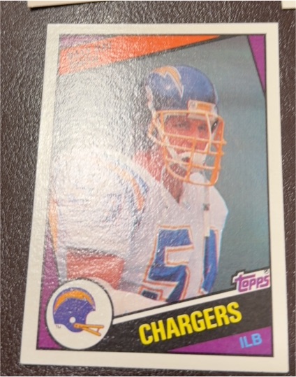 1984 Topps #178 Wes Chandler — front
