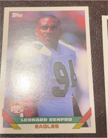 1993 Topps #507 Leonard Renfro — front