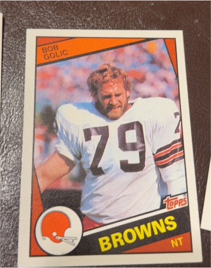 1984 Topps #53 Bob Golic — front