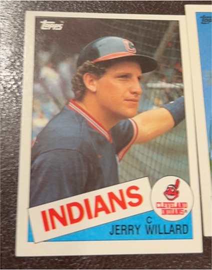 1985 Topps #504 Jerry Willard — front