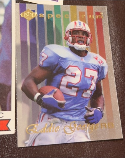 1998 Collector's Edge Spectrum #25 Eddie George — front