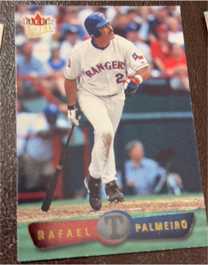 2002 Fleer Ultra #83 Rafael Palmeiro — front