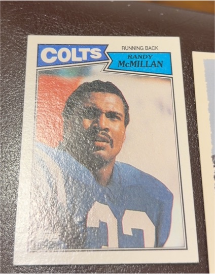 1987 Topps #375 Randy McMillan — front