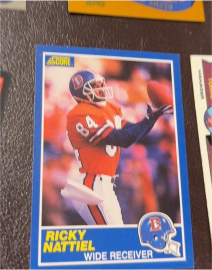 1989 Score #73 Ricky Nattiel — front