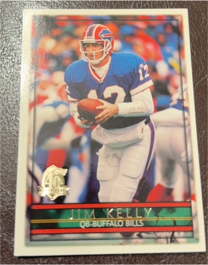 1996 Topps #70 Jim Kelly — front