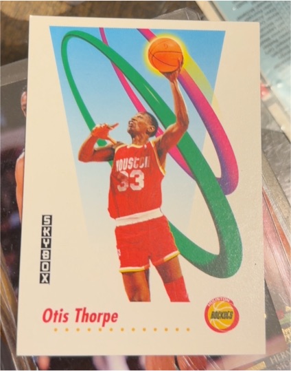 1991-92 SkyBox Basketball #108 Otis Thorpe — front