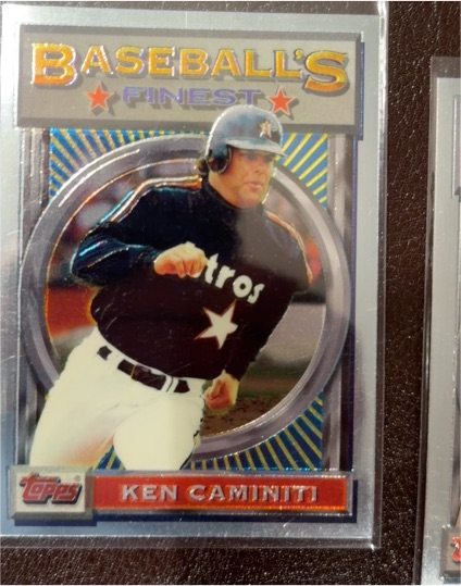 1993 Topps Finest #131 Ken Caminiti — front