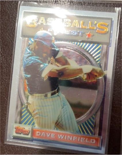 1993 Topps Finest #162 Dave Winfield — front