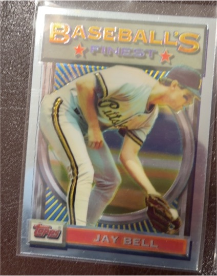 1993 Topps Finest #194 Jay Bell — front