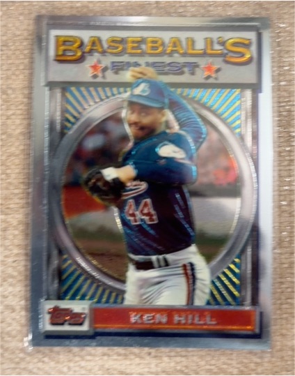 1993 Topps Finest #35 Ken Hill — front