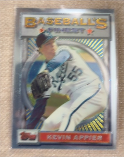 1993 Topps Finest Baseball's Finest #78 Kevin Appier — front