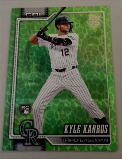2026 Topps Series 1 #334 Kyle Karros — front