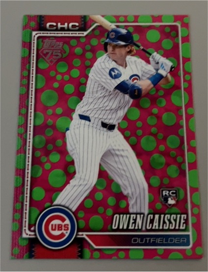 2026 Topps Series 1 #233 Owen Caissie — front