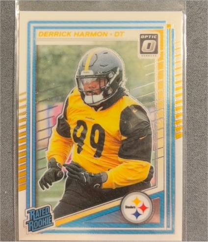 2025 Panini Donruss Optic #257 Derrick Harmon — front