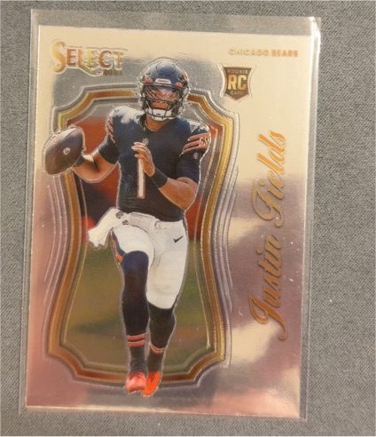 2021 Panini Select Certified #SCR-4 Justin Fields — front