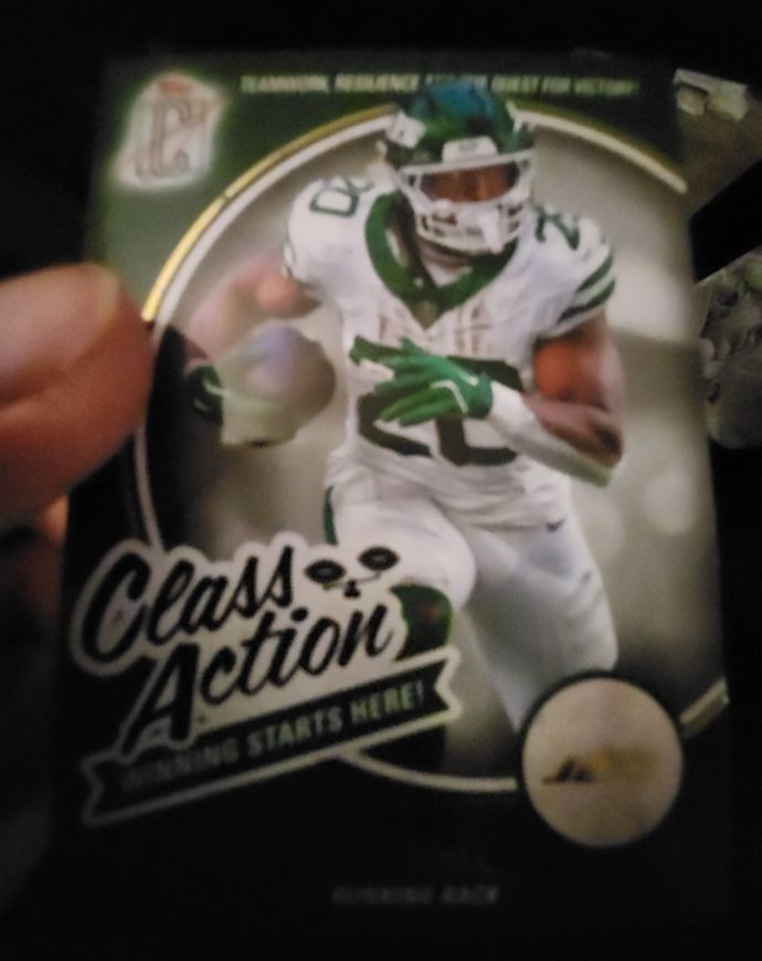 2025 Topps Signature Class #CA-19 Breece Hall — front