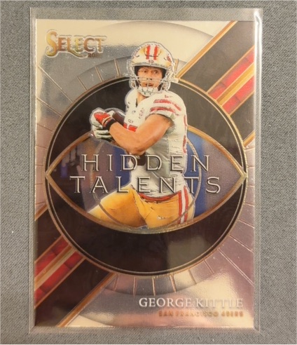 2021 Panini Select #HT-17 George Kittle Hidden Talents — front