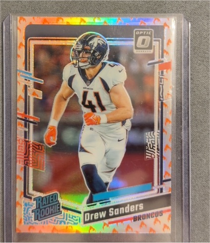 2023 Donruss Optic #230 Drew Sanders — front