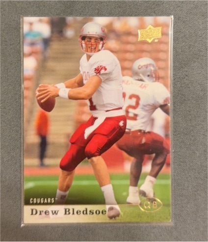 2013 Upper Deck Football #39 Drew Bledsoe Washington State Cougars — front