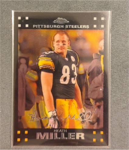 2007 Topps Chrome #TC34 Heath Miller — front