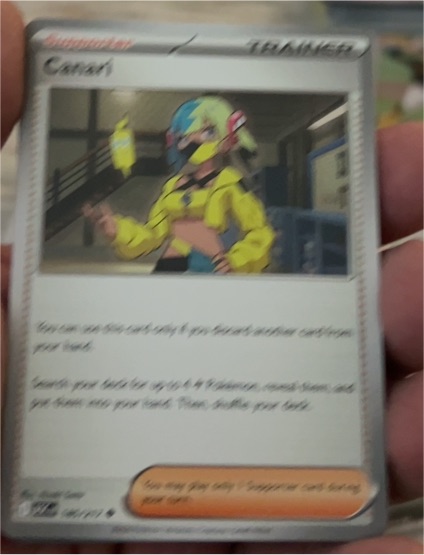 2026 Pokémon Ascended Heroes #185 Canari — front