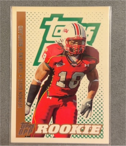 2006 Topps Draft Picks and Prospects #145 Vernon Davis — front
