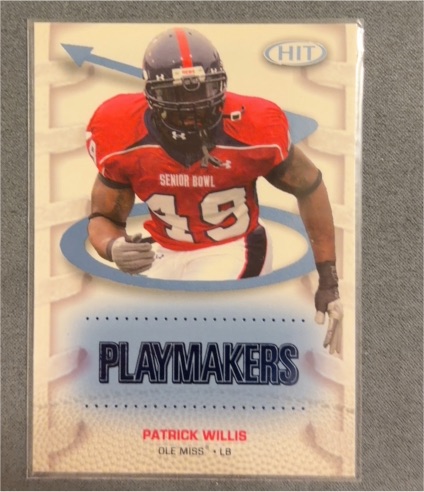 2007 SAGE HIT Playmakers #P49 Patrick Willis — front