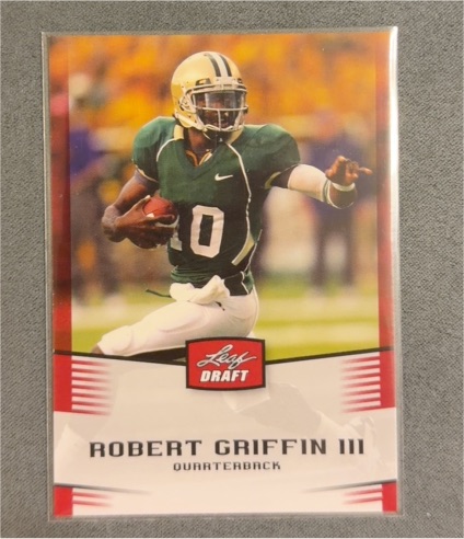 2012 Leaf Draft #40 Robert Griffin III — front