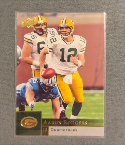 2009 Upper Deck #73 Aaron Rodgers — front