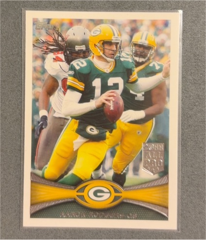 2012 Topps All-Pro #1 Aaron Rodgers — front
