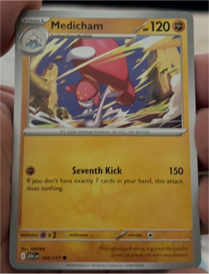 2023 Pokémon Ascended Heroes #104 Medicham — front