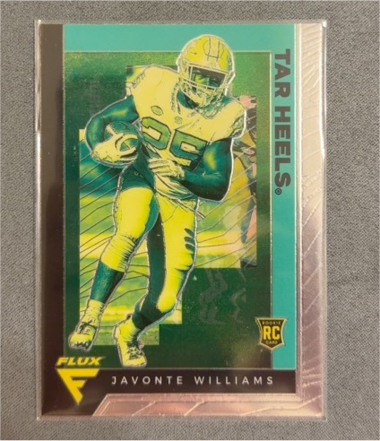 2021 Panini Chronicles Draft Picks Flux #248 Javonte Williams — front