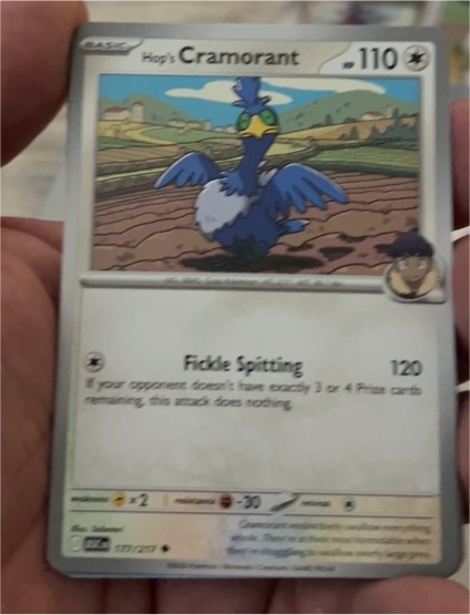 2026 Pokémon Ascended Heroes #177 Hop's Cramorant — front