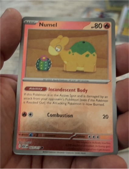 2023 Pokemon Scarlet & Violet Ascended Heroes #027 Numel — front