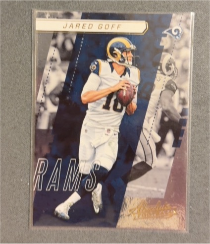 2017 Panini Absolute #3 Jared Goff — front