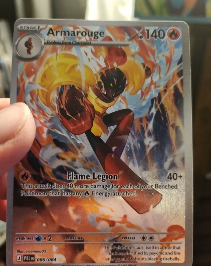 2026 Pokémon TCG #086/084 Armarouge — front