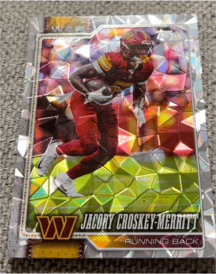 2026 Topps Flagship #197 Jacory Croskey-Merritt — front