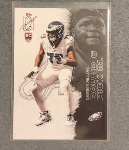 2025 Topps Signature Class #203 Cameron Williams — front