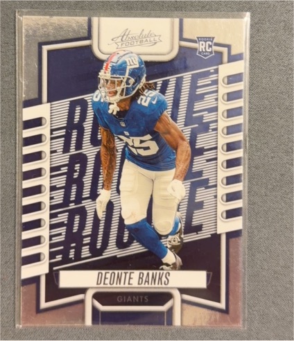 2023 Panini Absolute Football #156 Deonte Banks — front