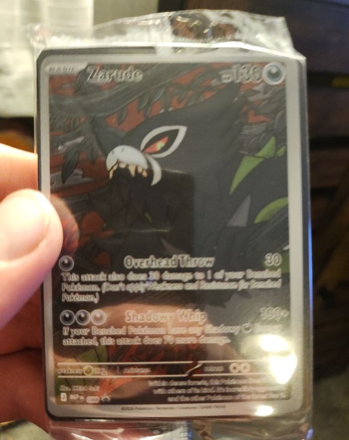 2020 Pokémon #088 Zarude Pitch Black Promo — front