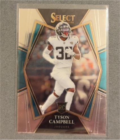 2021 Panini Select #189 Tyson Campbell — front