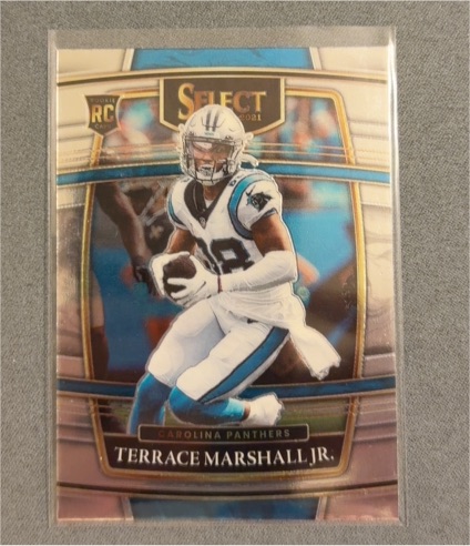 2021 Panini Select #62 Terrace Marshall Jr. — front