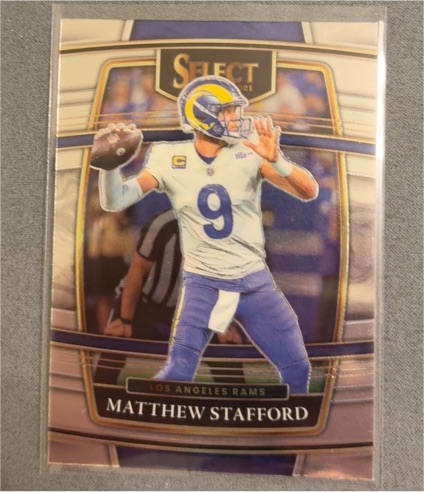 2021 Panini Select Football #20 Matthew Stafford — front