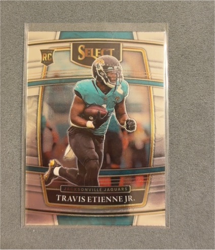 2021 Panini Select #54 Travis Etienne Jr. — front