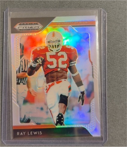 2019 Panini Prizm Draft Picks #77 Ray Lewis — front