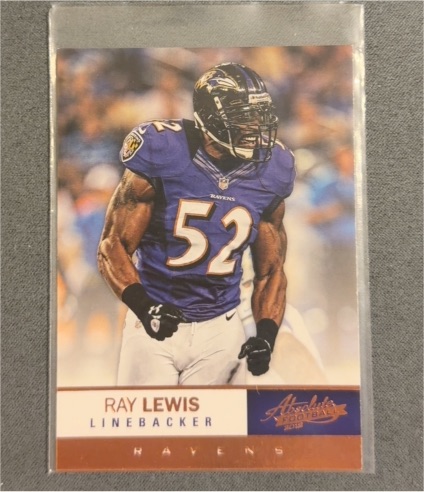 2012 Panini Absolute #7 Ray Lewis — front